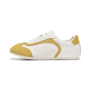 Женские низкие кеды Ecru Spider King, светло-желтый