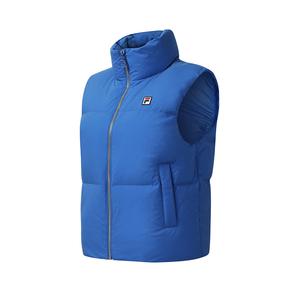 FILA Женская теннисная безрукавка золотой бриллиант синий, Golden Diamond Blue