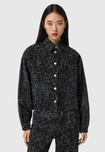 Джинсовая куртка ники Allsaints, Leppo Black