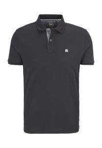 Рубашка поло, вышивка логотипа, мужская LERROS, черный
