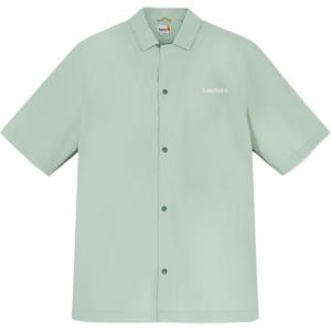 Рубашка мужская тисненая Timberland, зеленый