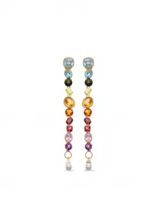 Серьги Rainbow из желтого золота с топазом Dolce & Gabbana