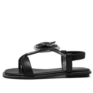 Сандалии с одним ремешком женские YEARCON, Black