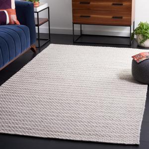 Ковер SAFAVIEH, 122 x 183 см, Marbella Collection, Beige & Ivory, ручной работы с бахромой, шерсть, идеально для помещений с высокой проходимостью: прихожая, гостиная, спальня (MRB207B)