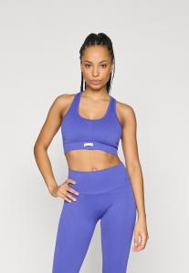 Бюстгальтер Björn Borg STUDIO SEAMLESS LOW BRA, Clematis Blue/Royal Blue