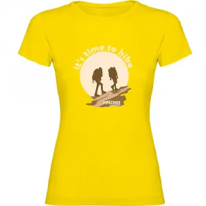 Футболка Kruskis Time To Hike, желтый