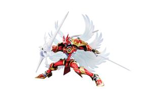 Фигурка галлантмон gem digimon в масштабе MegaHouse