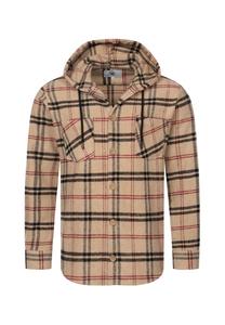 Рубашка в клетку Rock Creek, бежевый