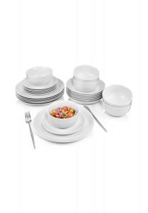 Фарфоровый сервиз Новый Порт Sänger, weiß - tafelservice 24-teilig
