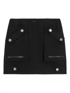 Юбка на пуговицах Dolce & Gabbana Kids, черный