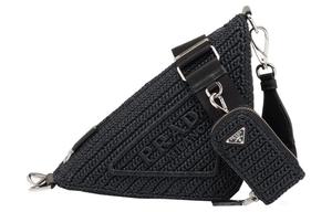 PRADA Сумка через плечо из рафии