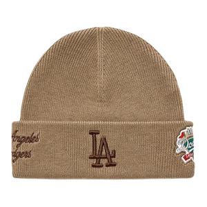 MLB Унисекс бежевая шапка из полиэстера, Beige