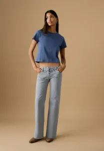 Подростковые прямые джинсы Mango Kids, Blue