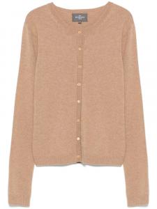 Кардиган Eric Bompard с застегивающимися рукавами, коричневый