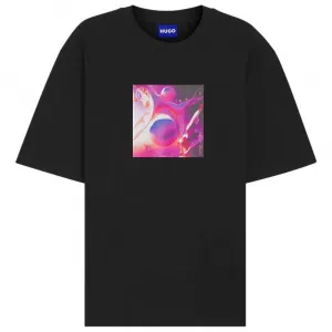 Футболка HUGO Nimpolix 10258299, черный