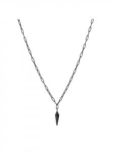 LIEBESKIND BERLIN Колье «Маятник» черного цвета