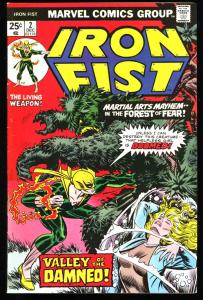 Iron Fist (Marvel Comic #2) December 1975 (Marvel)