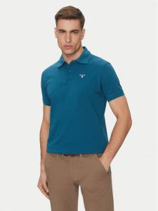 Рубашка поло стандартный крой Tartan MML0012AQ72 Barbour, синий