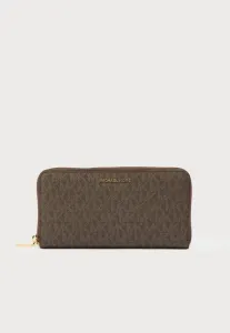 Тонкий кошелек jet set Michael Michael Kors, Brown/Acorn