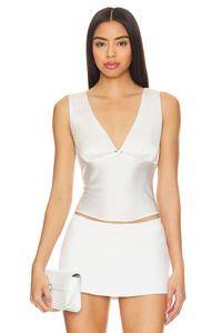 Селия топ Nia, белый