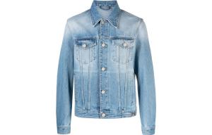 Джинсовая куртка Medusa Biggie с декоративными пуговицами VERSACE, синий