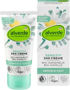 Крем для лица чувствительная 50 мл alverde NATURKOSMETIK
