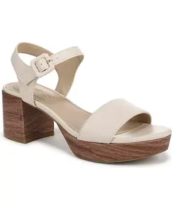 Женские сандалии Rhythm на платформе с квадратным каблуком LifeStride, коричневый/бежевый