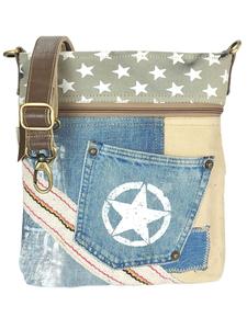 Сумка через плечо Sunsa, Blue Denim