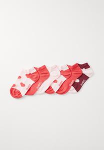 Носки SNEAKER HEARTS UNISEX 6 PACK Ewers, розовый