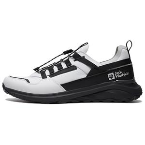 Мужские низкие треккинговые ботинки для альпинизма с противоскользящей и износостойкой подошвой JACK WOLFSKIN, черный белый/6709