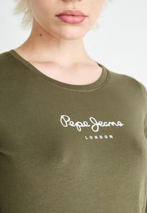 Топ с длинными рукавами NEW VIRGINIA  Pepe Jeans, зеленый
