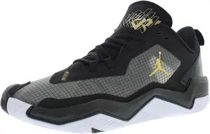 Баскетбольные кроссовки Nike Jordan One Take 4 для мужчин, Black/Metallic Gold/White-Black