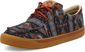 Мужские повседневные ковбойские кроссовки Twisted X в стиле Hooey Loper, светло-серые, мультиколор