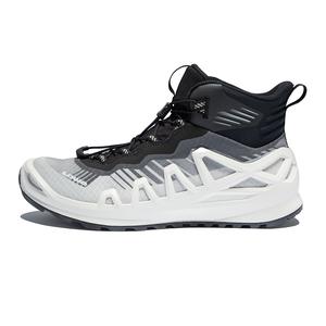 Lowa Мужские противоскользящие водонепроницаемые уличные кроссовки Merger Ink Colt GTX средней высоты, серый с белым