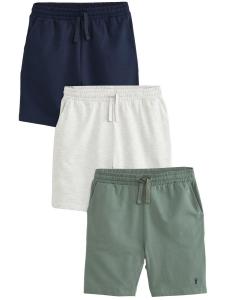 Обычные брюки Next, цвет Navy/mottled grey/Green