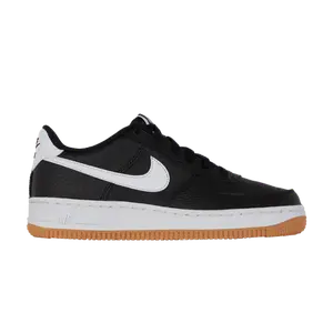 Кроссовки Nike Air Force 1 Low GS 'Black Gum', черный