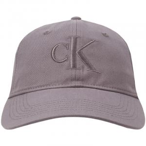 Хлопковая бейсболка Unisex Winter Day Gray Calvin Klein