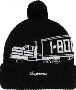 Шапка Supreme 18 Wheeler 'Black', черный