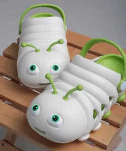 Милые сандалии-тапочки в форме гусеницы Aimoha - Select -, цвет Green