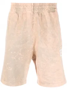 Шорты с принтом тай-дай и логотипом Études Studio, оранжевый