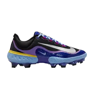 Бутсы Nike Alpha Huarache Elite 4 Low MCS 'Deep Night', синий