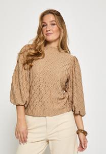 Блуза Minus Blouse, Biscuit Brown/Brown