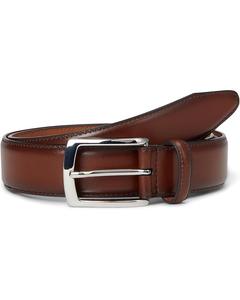 Мужской ремень Johnston & Murphy Feather Edge, Mahogany