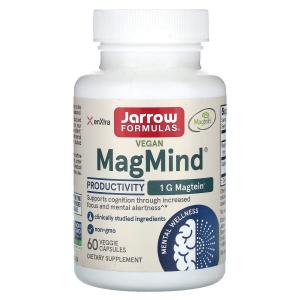 Веганский MagMind Productivity, 60 растительных капсул Jarrow Formulas