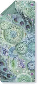 Набедренное дорожное полотенце "Кари", (1 шт.), мандала Hip 75х180 см (1 шт.), цвет petrol