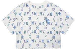 Футболка женская белая MLB в корейском стиле