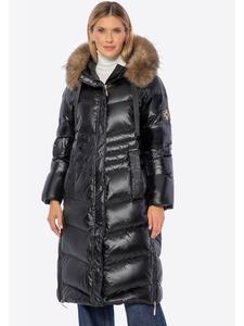 Женское пуховое пальто черного цвета Wittchen