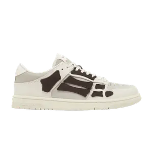 Кроссовки Amiri Amiri Skel Top Low 'White Brown', белый