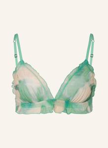 Бюстгальтер Reggipetto с треугольными чашками Love Stories, зеленый