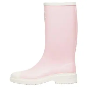 Дождевые сапоги 26c женские CHANEL, розовый